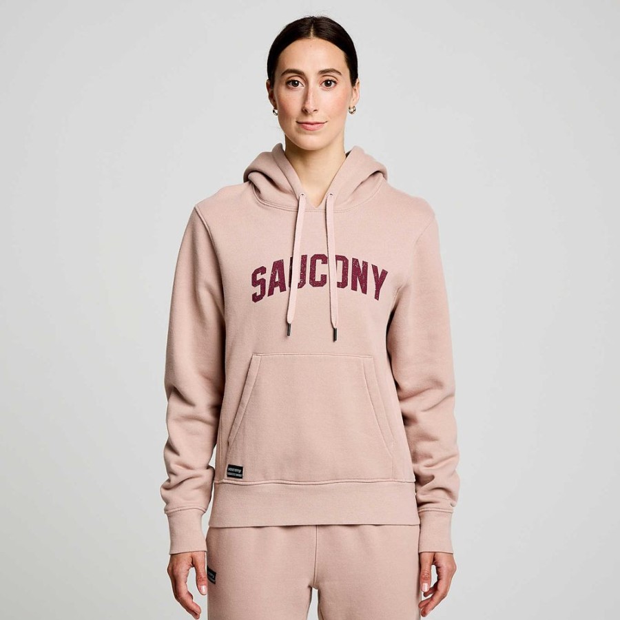 Men Saucony Tops | Recovery Hoody Smoke Graphic