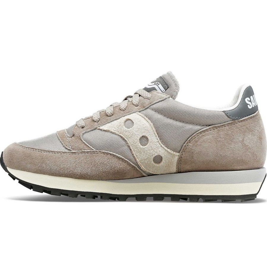 Men Saucony Lifestyle | Jazz 81 Grey / Grey