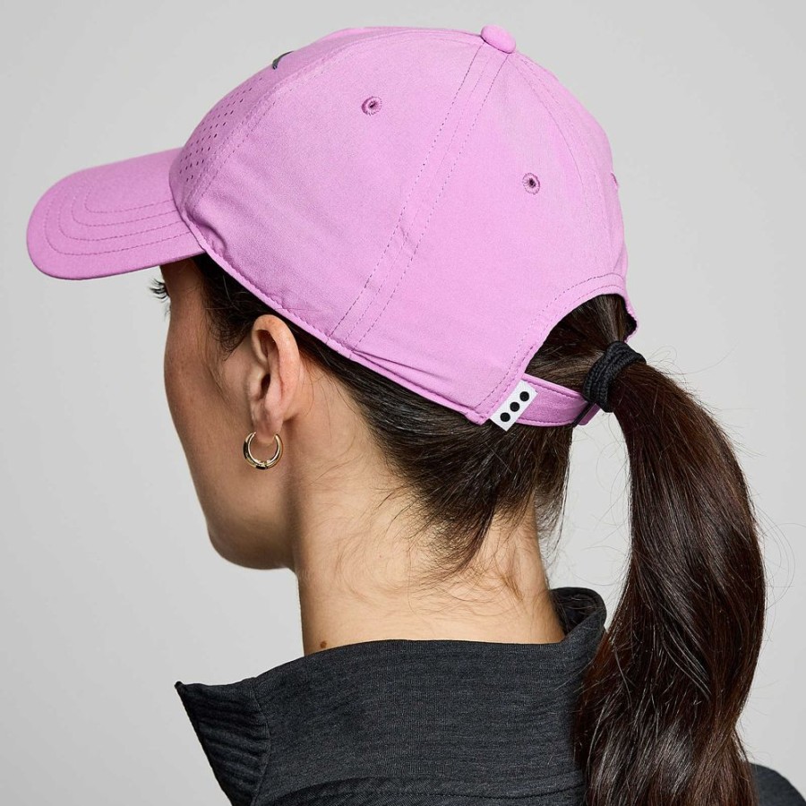 Women Saucony Accessories | Outpace Petite Hat Grape