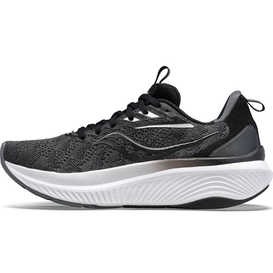 Men Saucony Running | Men'S Echelon 9 Black / White